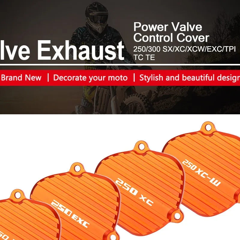 

Motorcycle Valve Exhaust Power Valve Control Cover For Husqvarna 250 300 TC TE 2014-2021 250 300 SX XC XCW EXC TPI 2007-2021