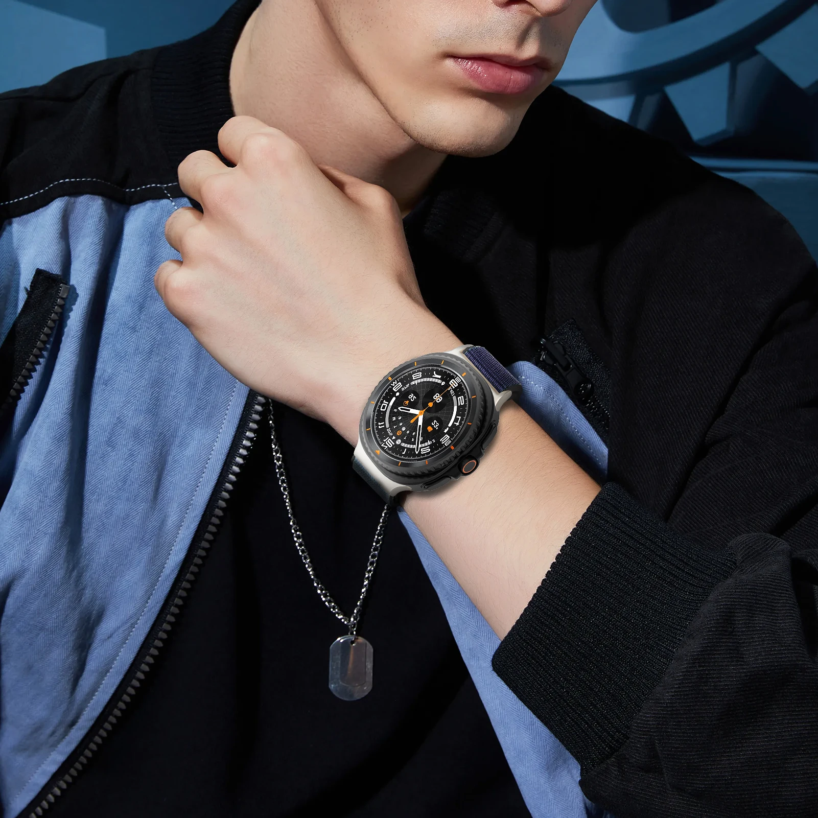 Nylon Loop Sport Elastic Bracelet