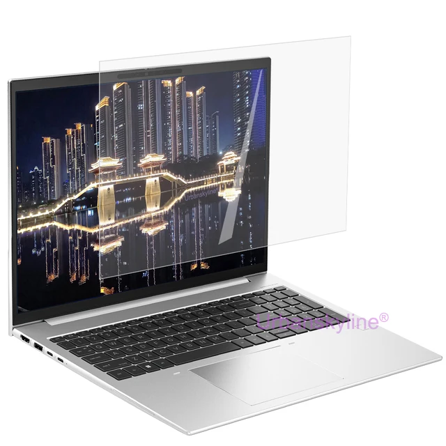 PET Anti Fingerprint Protector 14 Inch Tempered Glass Screen Protector ...