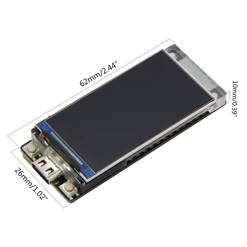 LILYGO T-Display-S3 ESP32-S3 1.9, LCD ÷  ,  Bluetooth-compatible5.0  , ST7789