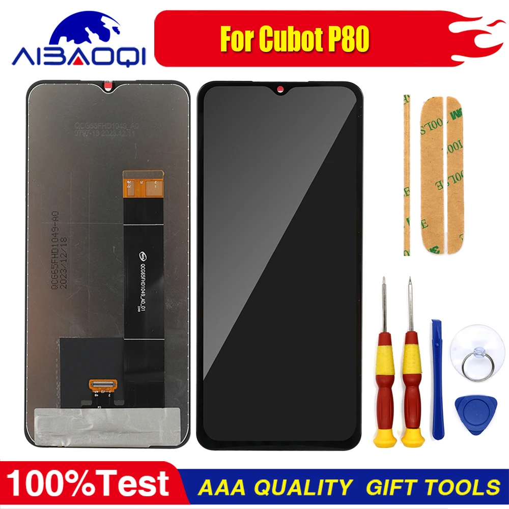 Pantalla Display Lcd Touch Para Cubot P80 Con Marco