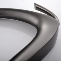 Chrome ทองเหลืองหรูหราห้องน้ํา Vanity ก๊อกน้ําโมเดิร์นดาดฟ้าติดตั้งอ่างล้างหน้าพร้อม Anti-Leak วาล์วเซรามิคร้อน/เย็นควบคุม 6