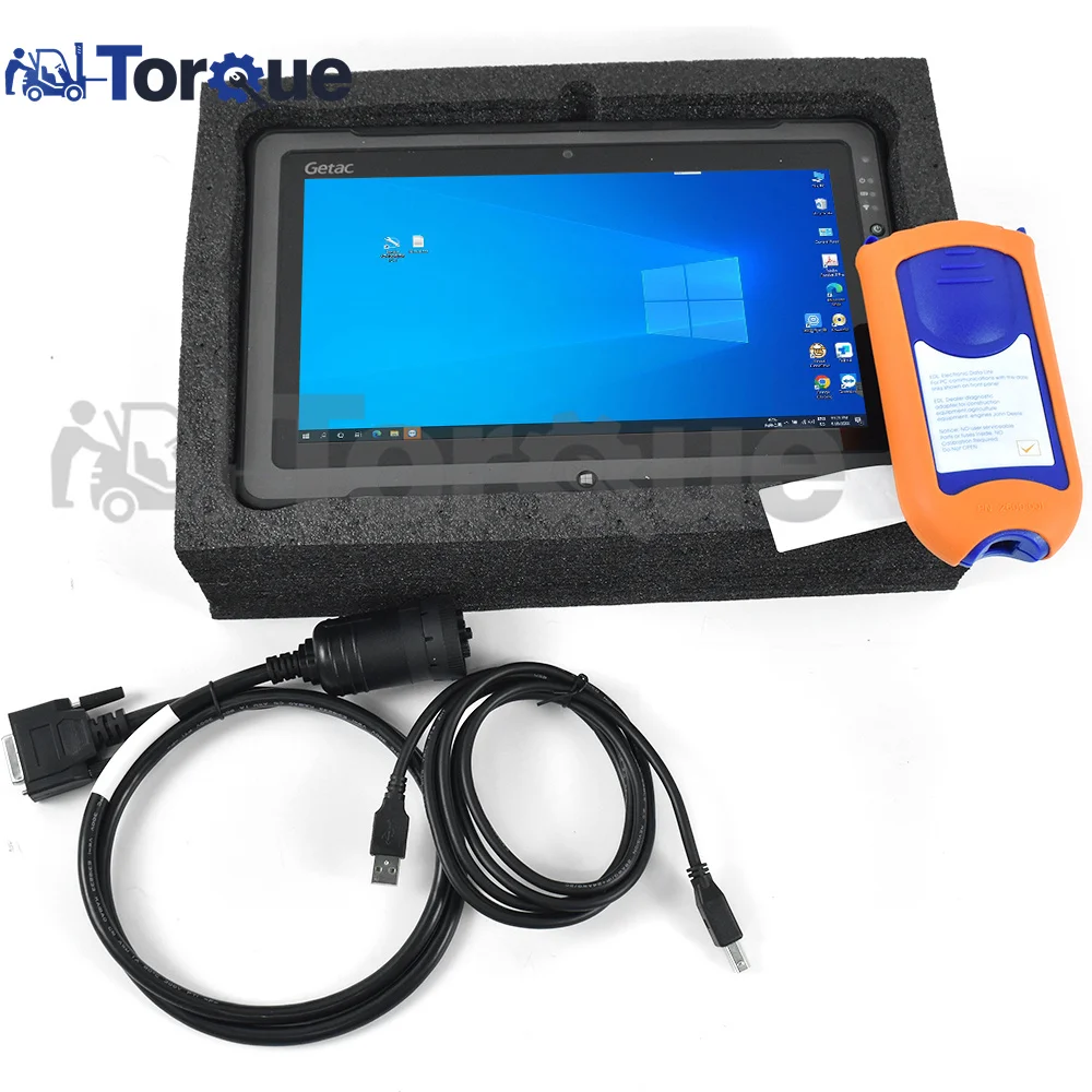 Getac Tablet Tablet + V5.3 Ag Cf Trattore Agricolo Servizio Edl V2 Pk Edl V3 Strumento Diagnostico Per Camion Per Attrezzature Pesanti Da Costruzione