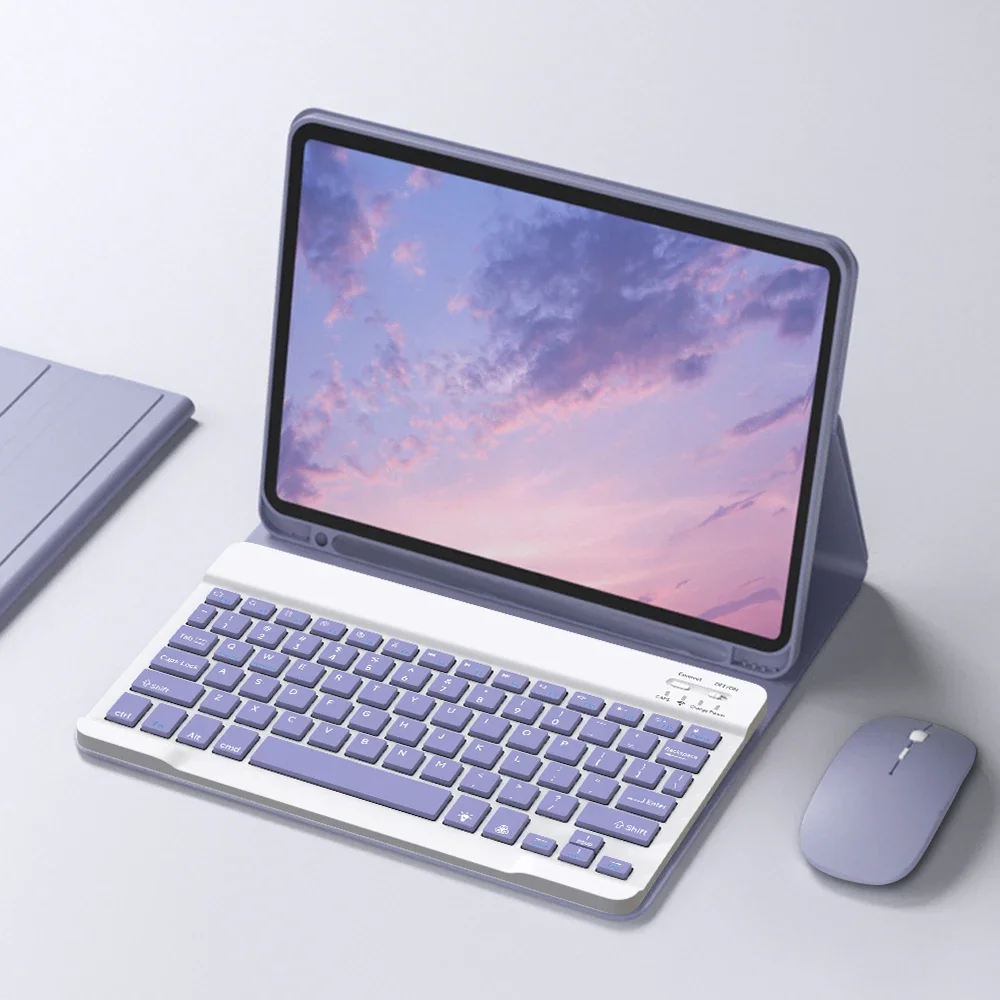 Bluetooth Keyboard Case with Backlit Keys