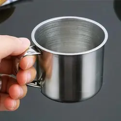 Stainless Steel Portable 200ml Drinking Tumbler Cup - <50ml