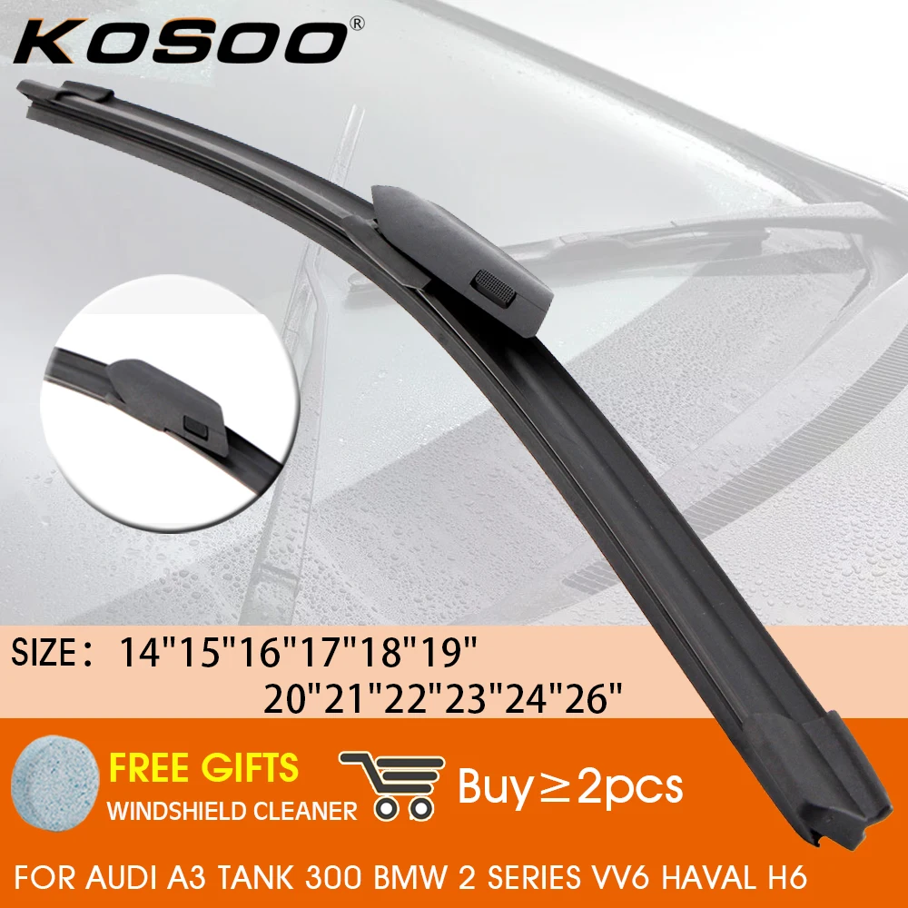 Автомобильные стеклоочистители Aeroclip для Audi A3 Tank HAVAL H9 Jolion Tiggo 8Pro 14 &quot15&quot 16 &quot17&quot