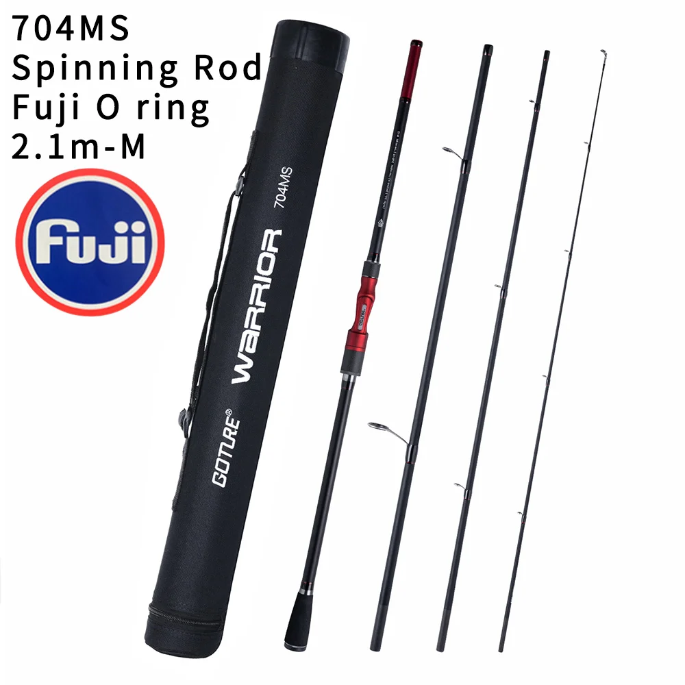 Goture Warrior II Fuji Guide Ring Fishing Rod 2.1m 2.4m 2.59m 2.7m