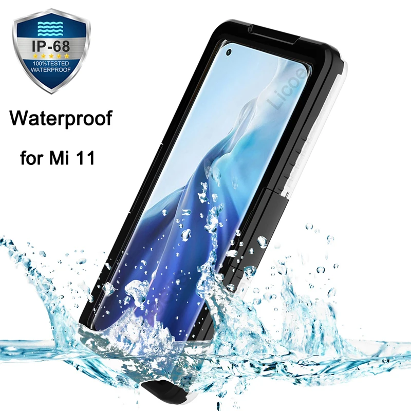 Custodia impermeabile IP68 per Xiaomi POCO M3 Pro Mi 11 10T Lite NE X3 Redmi  Note 10 9T 7 8T 9S custodia protettiva per immersione subacquea|Phone Case  \u0026 Covers| - AliExpress