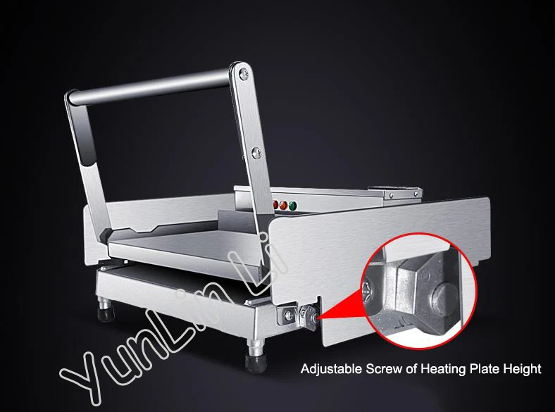 Version Hamburger Baking Machine Commercial Fast Heating Burger Maker Non-Stick Pan GD-212