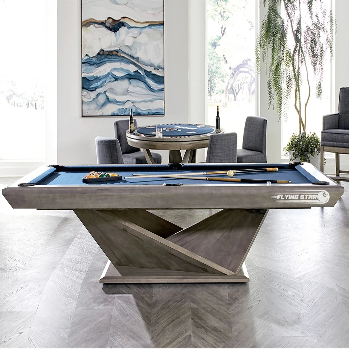 unique styles high-end modern luxury snooker billiard tables 9ft 8ft 7ft solid wood slate pool table