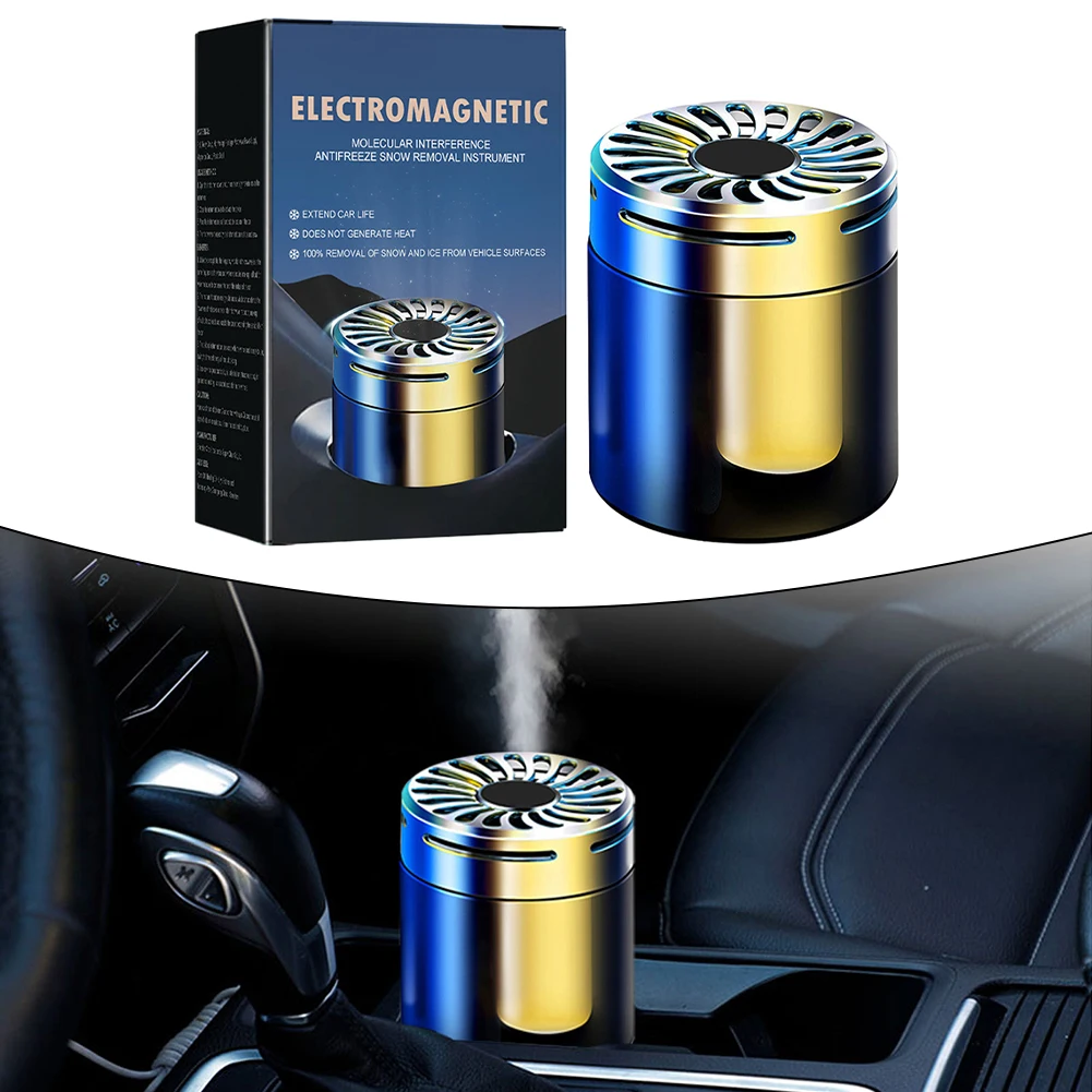 

Car Diffuser Vehicle Microwave Molecular Deicing Instrument Essential Oil Diffuser Heater Auto Air Freshener Fragrance
