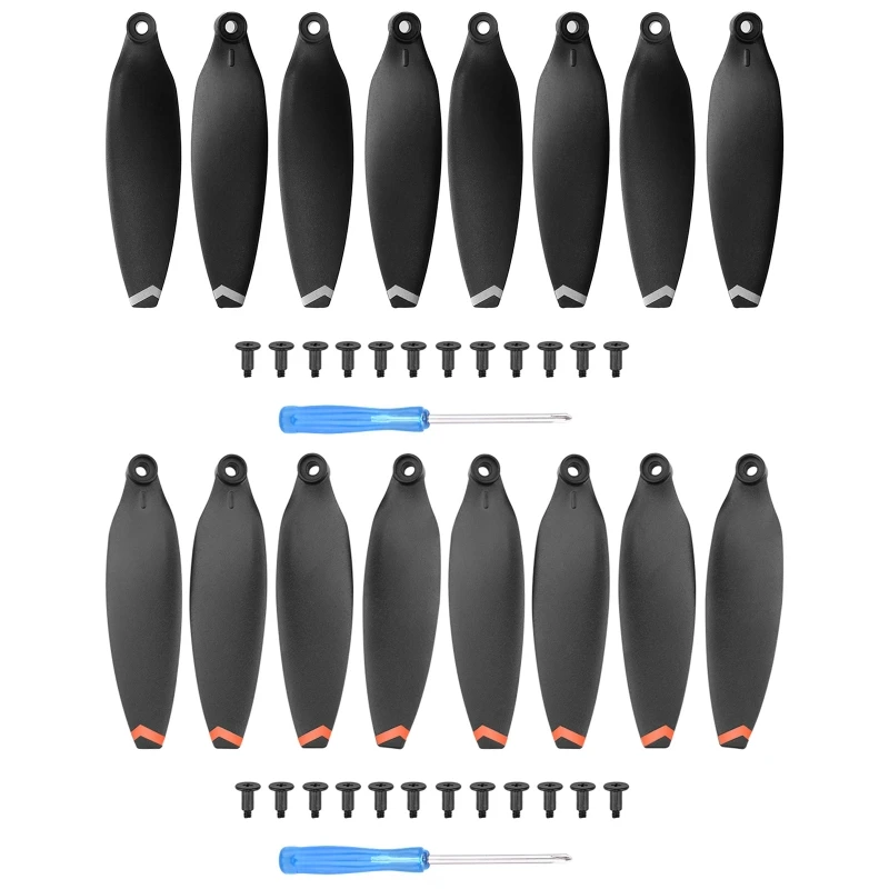 Propellers Kit with Screws & Screwdriver Compatible for FIMI X8 Mini/Pro Low Noise Props Quick Release Drones Accessory