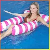 2024 Water Hammock Recliner Inflatable Floating Swimming Mattress Sea Swimming Ring Pool Party Toy Lounge Bed For Swimming 1