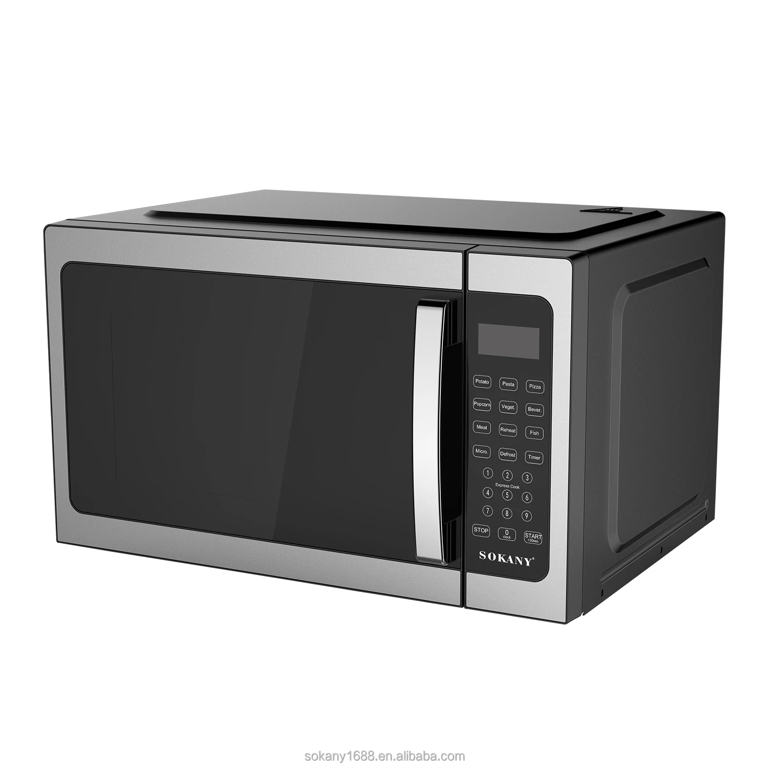 Microwave Oven with Grill 42L White Microwave Oven Household Appliances 59.6x46.8x38.2cm
