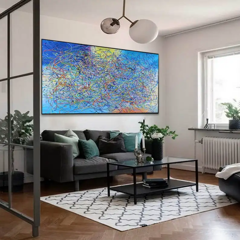 

oil painting original abstract big painting wall painting living room acrylic painting modern abstract canvas painting artwork
