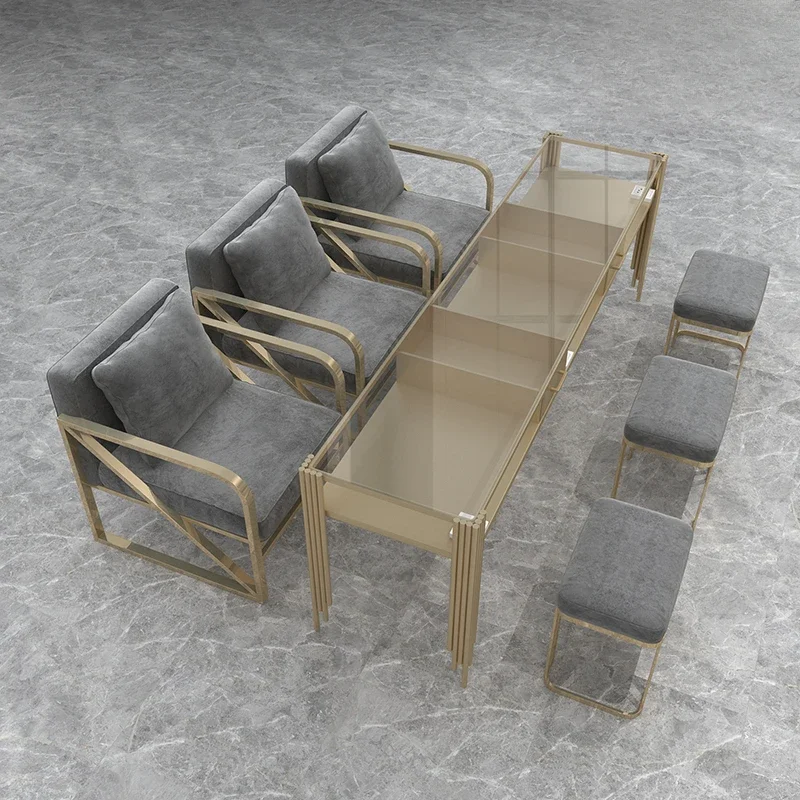 럭셔리 nordische moderne Nagel tische Manikukure 메이크업 전문, elle weiSe Nagel tische Wohnzimmer Mesa Manic ura Salon