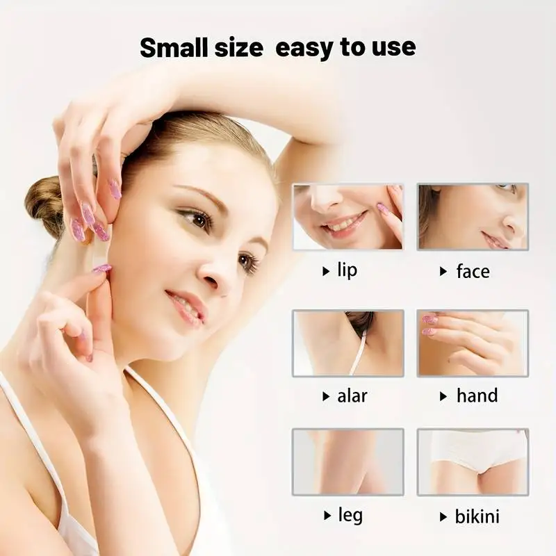 10/20pcs Facial Lip Wax Strips for Face Chin Upper Toes Cheeks Lip Jaw Eyebrows Beard Hair Removal Kit 6