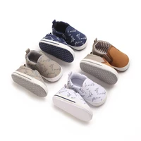 New Girls' Boys' Canvas Shoes Soft Sole Preschool Children's Flat Shoes 0-18M Newborn Leisure Sports Shoes Boys' Flat Shoes 1