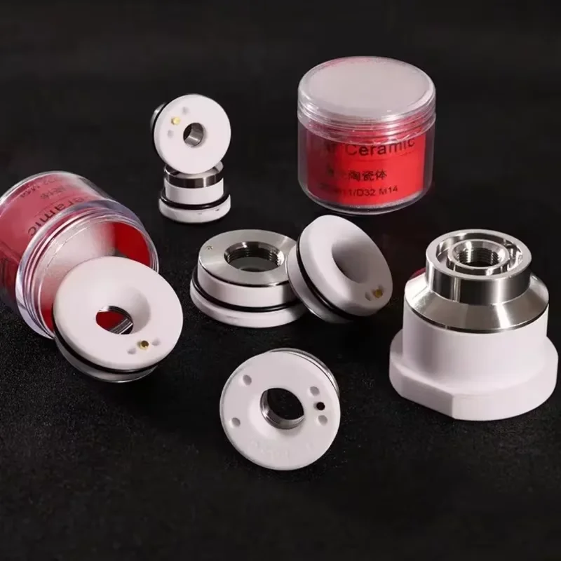 Laser Ceramic Ring D28 M11 D32 M14 D31 M15 D13 M5 Ceramic Nozzle Holder for 3D Raytools Boci Precitec KTX KTXB laser module laser nozzle holder ring