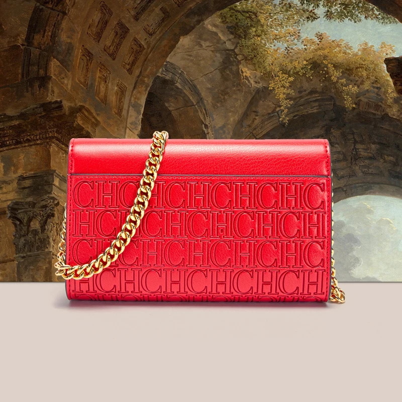 Minimalist Fashionable Exquisite Women's Shoulder Bag with Chain Shoulder Strap Design Versatile for Commuting and Gatherings 5