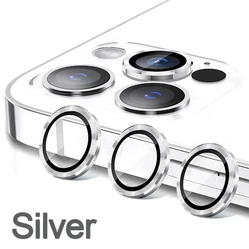 3Pcs Camera Lens Glass Protector For iPhone 11 12 13 14 15 16 Pro Max 12 13 Mini Protective Glass For iPhone 14 15 16 Plus