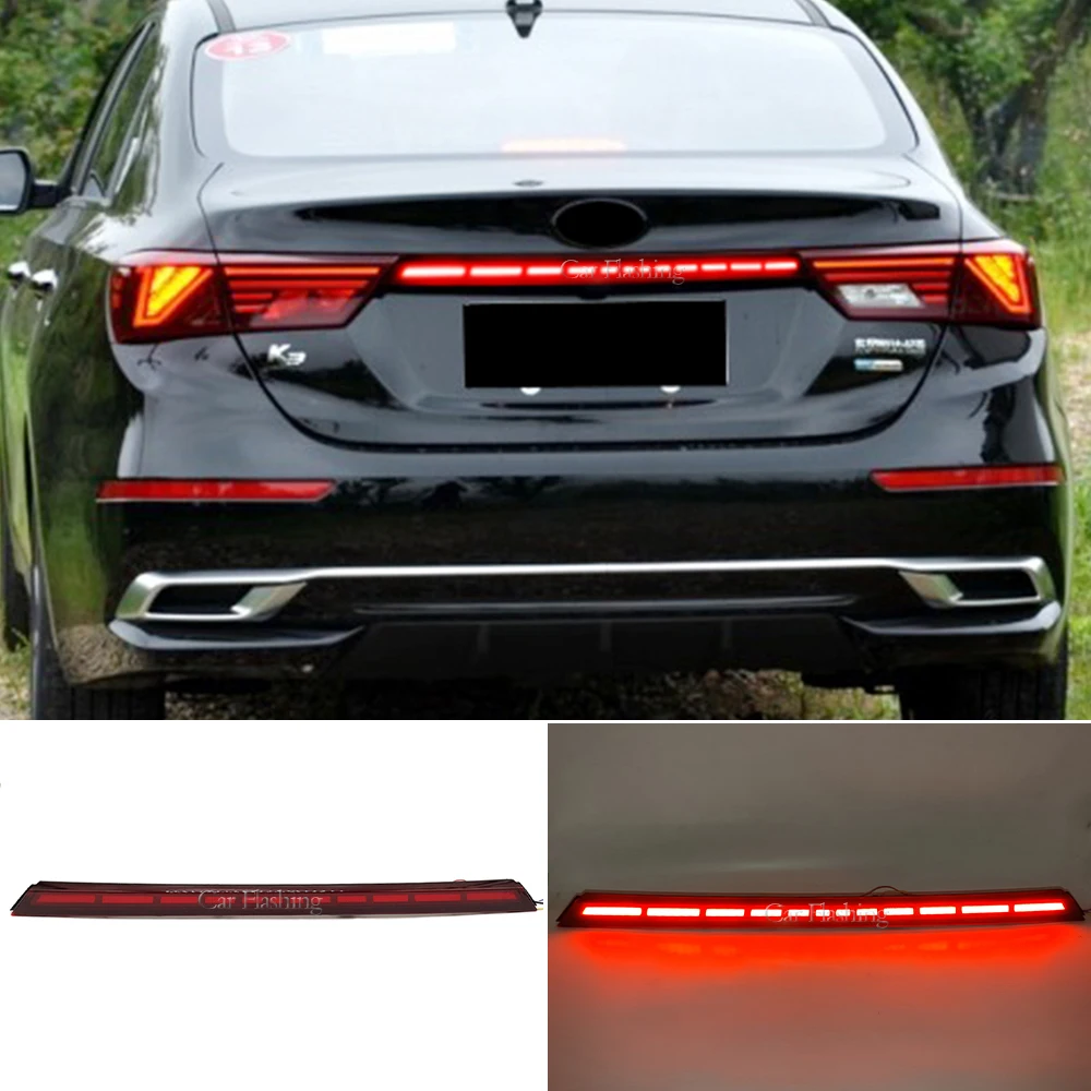 CarFlashing1PcsRearBumpertrunktaillightLEDrearfoglampbrake