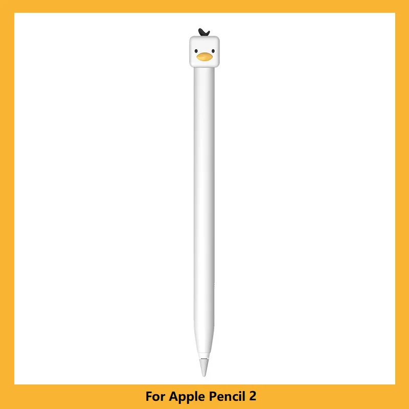 Cute Duck For Apple Pencil 1/2 Case For iPad Tablet Touch Pen