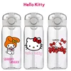 Hello Kitty  Cup Clear Brand High Quality Water Bottle Outdoor Sport Leak Proof Cute Plastic School Water Bottle for Kids 400ML 1