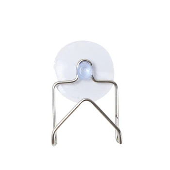 Portable Suction Cup Drain Rack Cleaning Cloth Shelf Dish Drainer Stainless Steel Sponge Holder Bathroom Kitchen Accessories 6