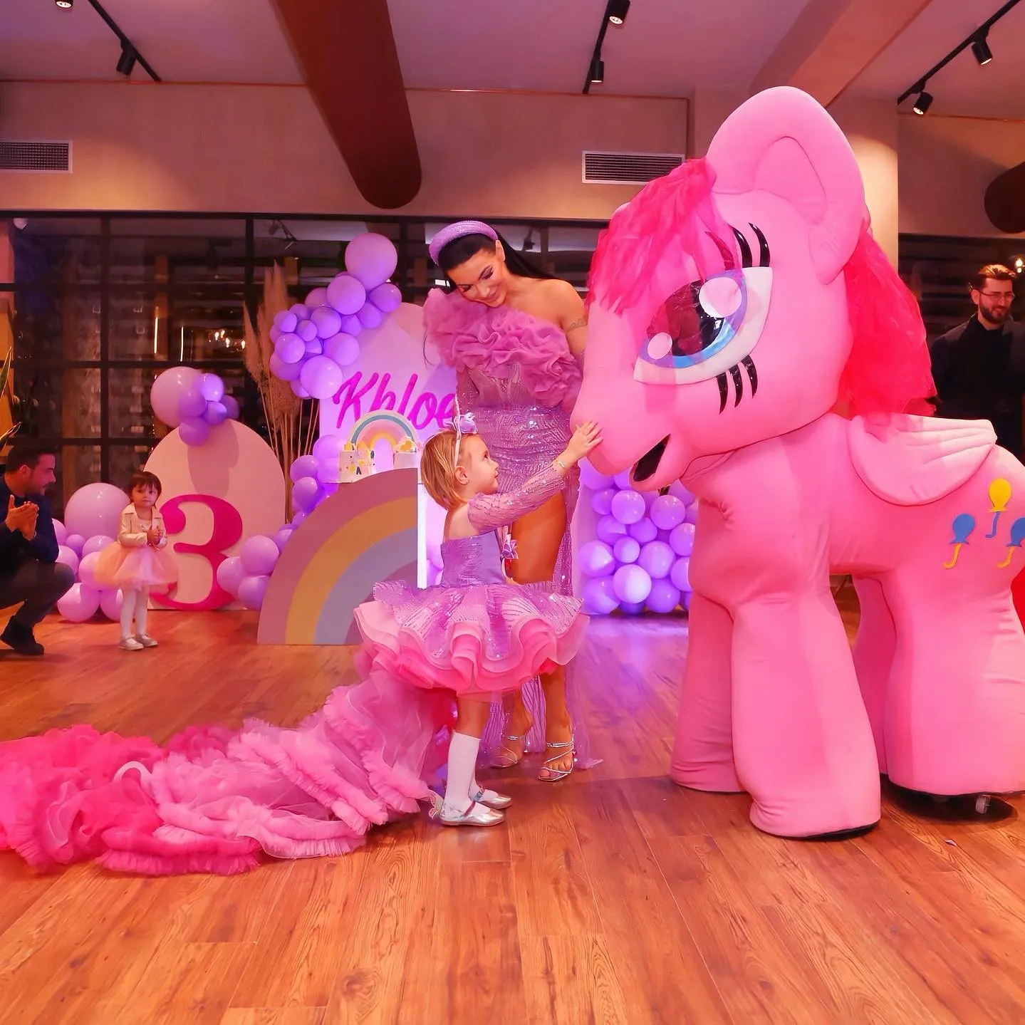 

Детское кружевное платье с длинным рукавом, со съемным шлейфом