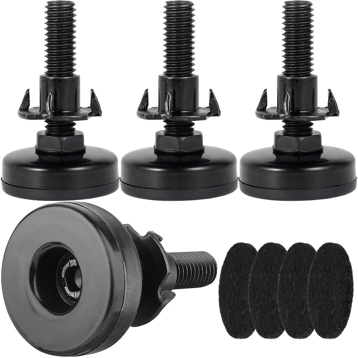 Furniture Adjustable Bolt Chair Feet level Floor Protector leg Pad Base Sofa Cabinet Table Mute Damping Anti-skid Sofa Raiser