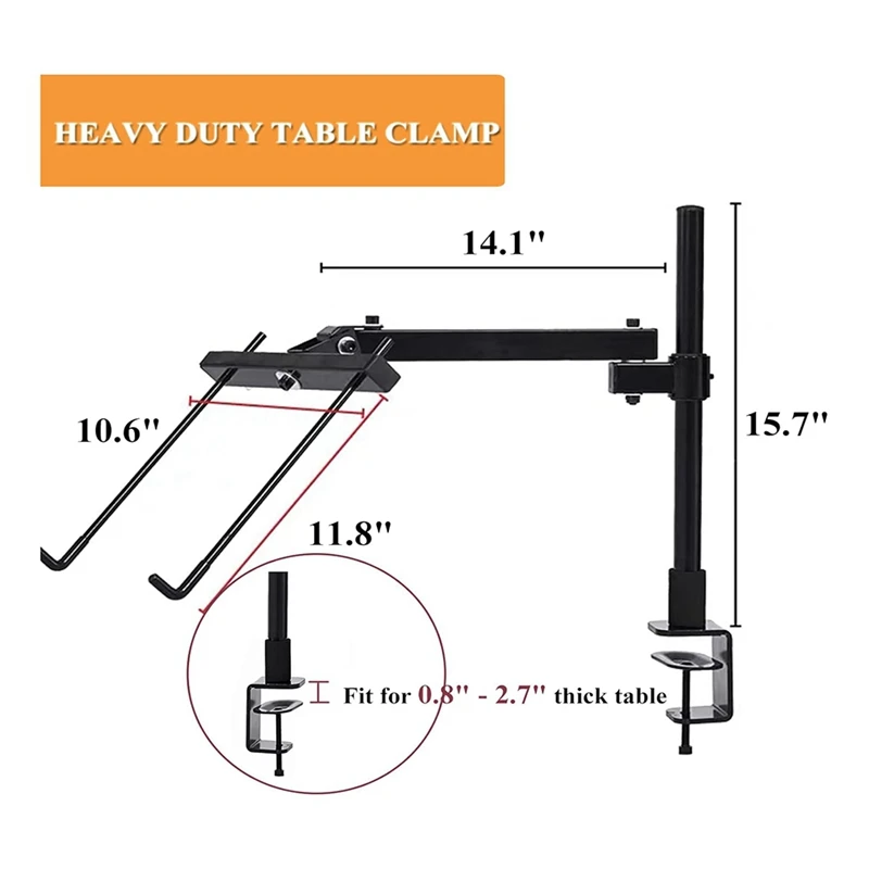 Metal Needlework Frame Stand Adjustable Rotating Embroidery Stand Embroidery Frame Stand For Needle Points, Easy To Use