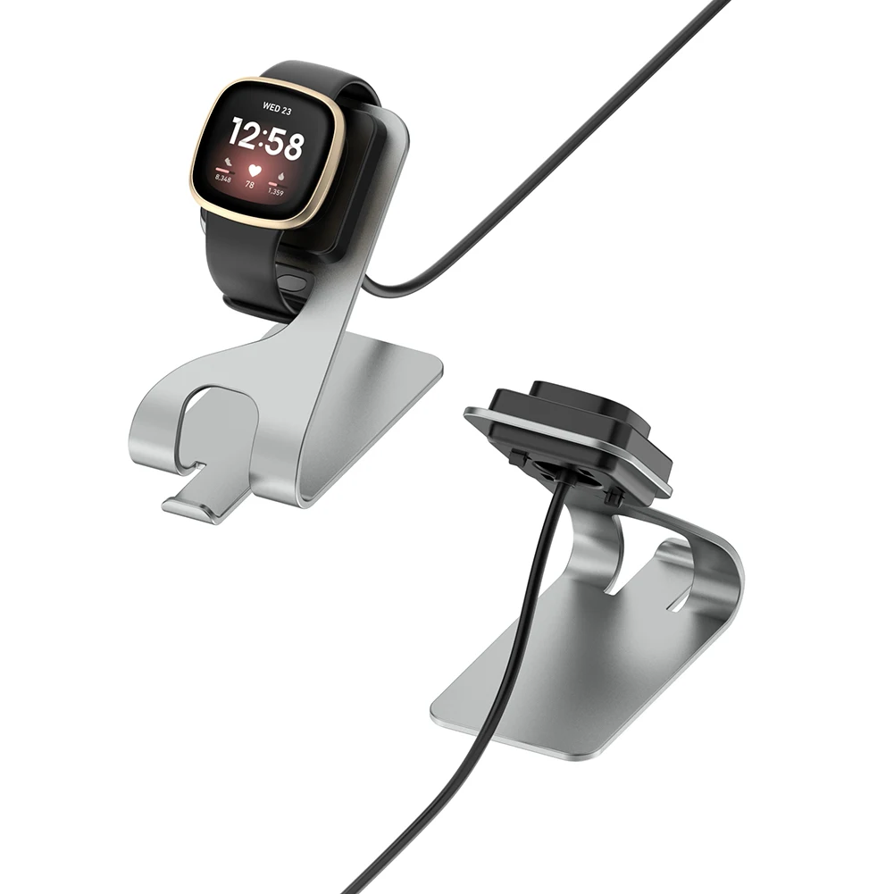 Fitbit Versa 3/4 sense 2 Ʈ ġ  ĵ ޴ USB Ʈ ġ  ̺  ũ ׼