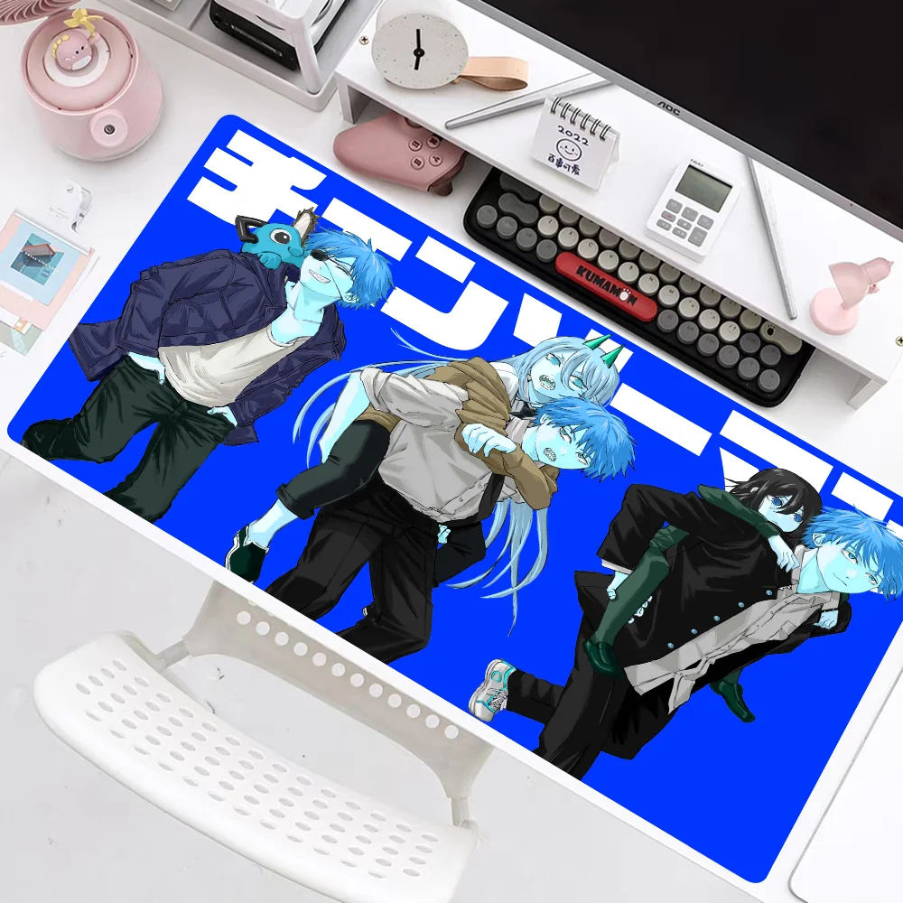 Anime C-Chainsaw M-Man INS Tide Large Thickened Mouse Pad Oversized Gaming Keyboard Notebook Table Mat for PC Computer Table 6