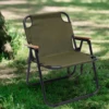 Foldable Outdoor Camping Chair Oxford Fabric Portable Folding 287lbs Capacity W/Armrests Backrest Green for Beach Hiking Picnic 3