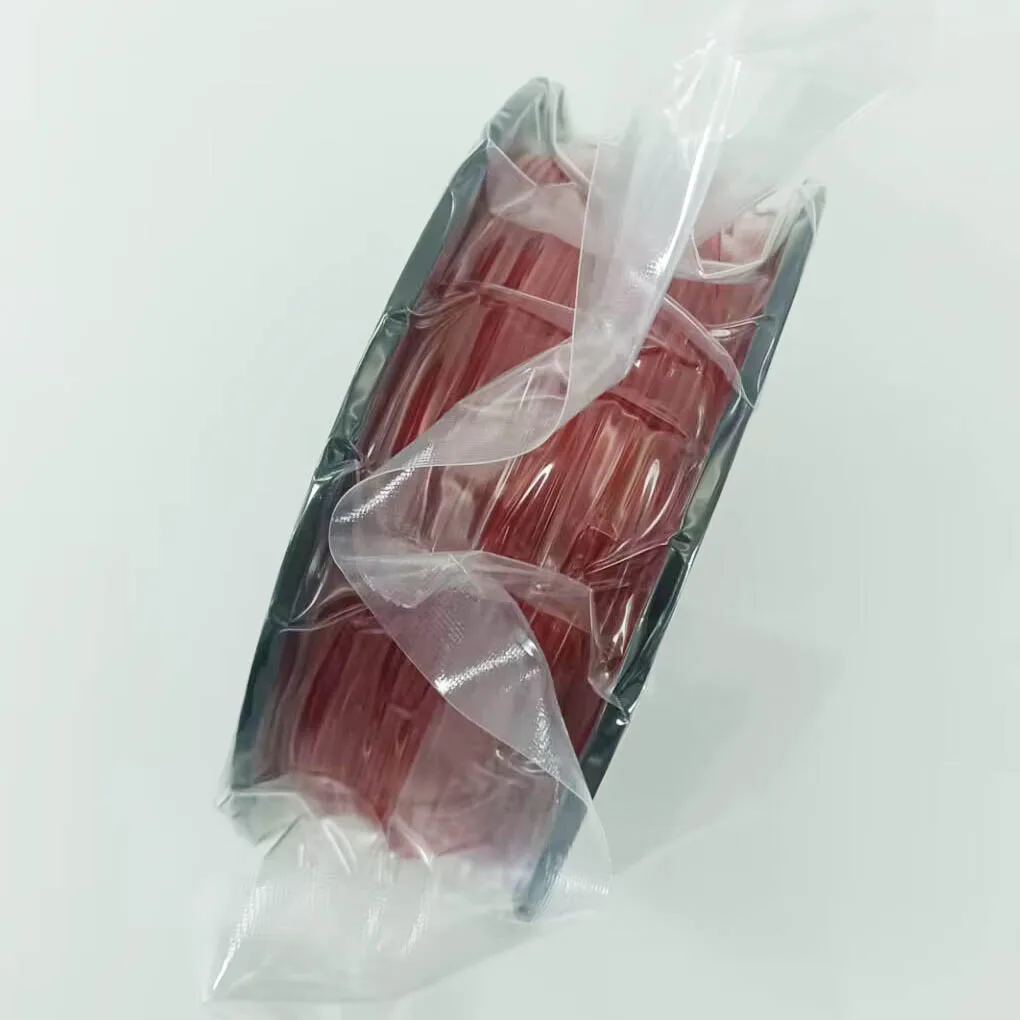EasyThreed 3D 인쇄 유연한 필라멘트 TPU, 투명 효과, 직경 1.75mm 그물 무게추, 250g 길이 80M, 부드러운 소재