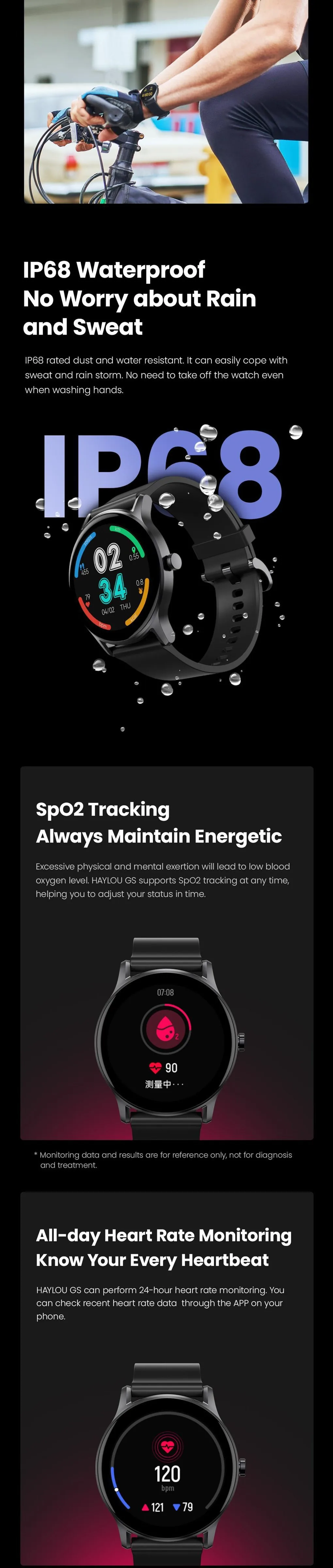 HayLou LS09A GS Smart Watch description image 3