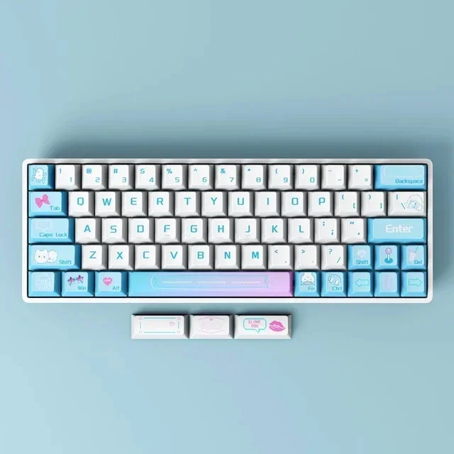 メカニカルキーボードSIKAKEYB-HM66,磁気スイッチ,有線,rgb,rt,pbt