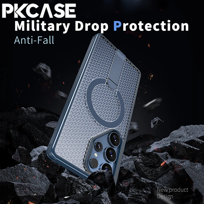 PKCASE Heat Dissipation Bracket Phone Case With Enhanced Protection