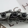 Vintage Punk Dragon Claw Finger Ring For Women Dark Black Skeleton Knuckles Armor Gothic Punk Rings Jewelry Accessories 2