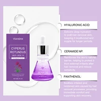 Post Hair Removal Care Serum Soothing Brightening Skin Care for Keeping It Moisturized Soft Refreshed with Hyaluronic 5