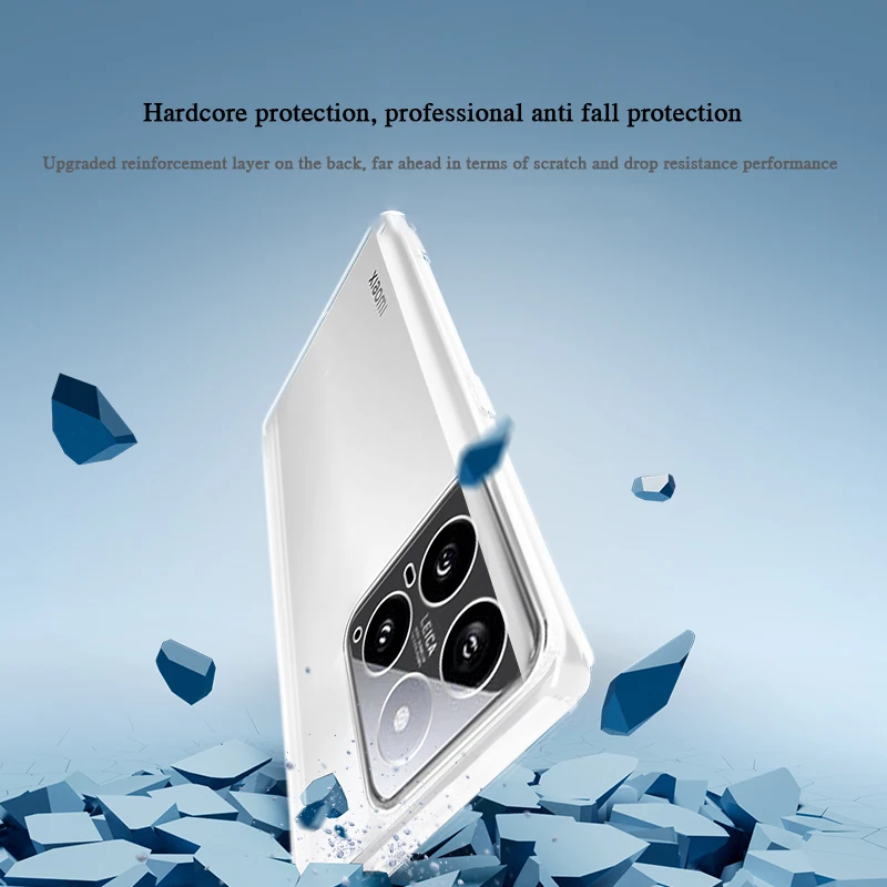 High-Quality Clear Thin Soft TPU Phone Case