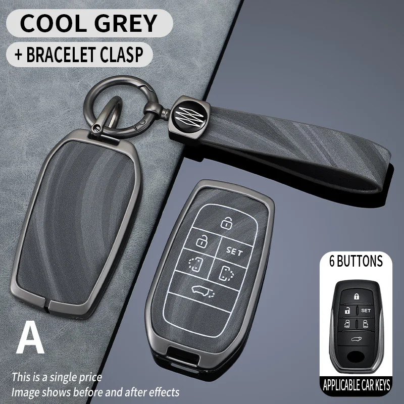 Key Fob Cover For Toyota Tacoma Prius Venza Corolla Crown Sequoia