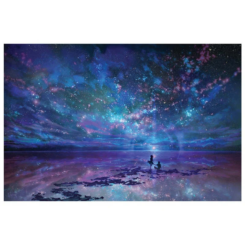

Fantasy Starry Sky Jigsaw Puzzle 1000 Pieces Adult Decompression Puzzles 1000 Pieces Wooden High Definition Puzzle Toys