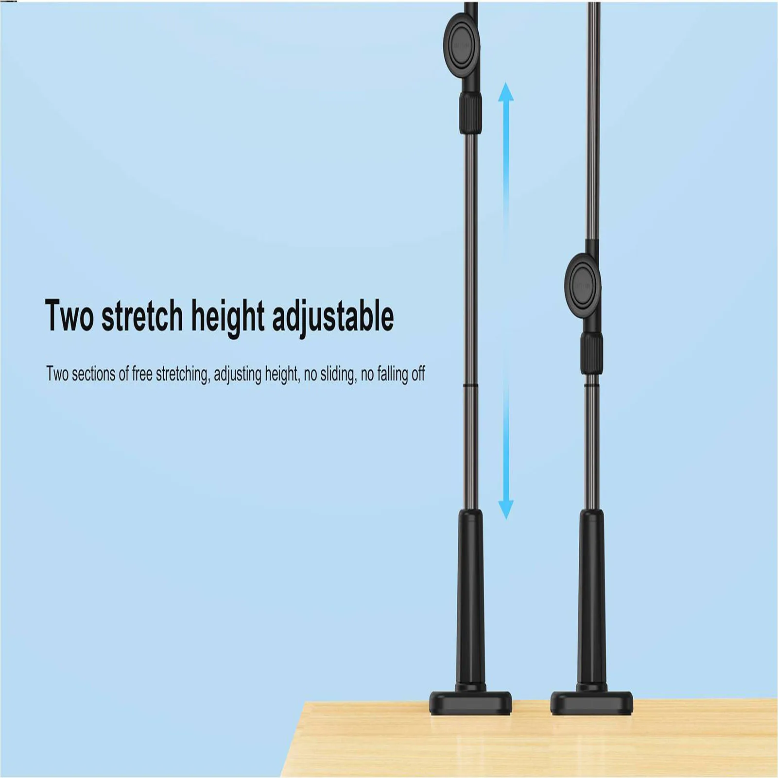 Universal Mobile Phone Stand Flexible Mobile Phone Clamp Bracket For Bed Adjustable Phone Stand Desk For Smartphones Tablet