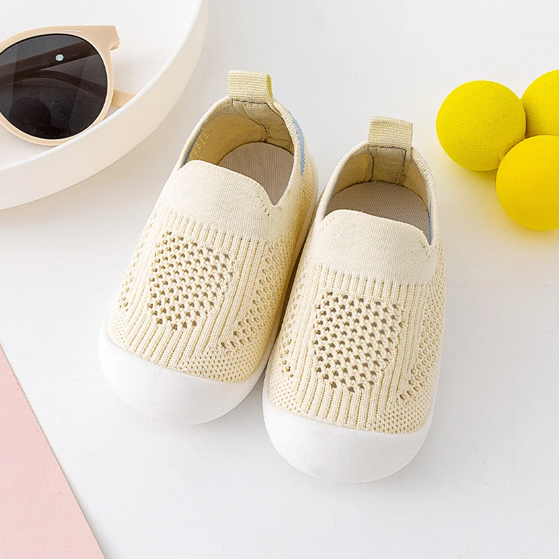 Mesh Shoes Baby Boys Girls Breathable Non Slip First Walkers Spring and Summer