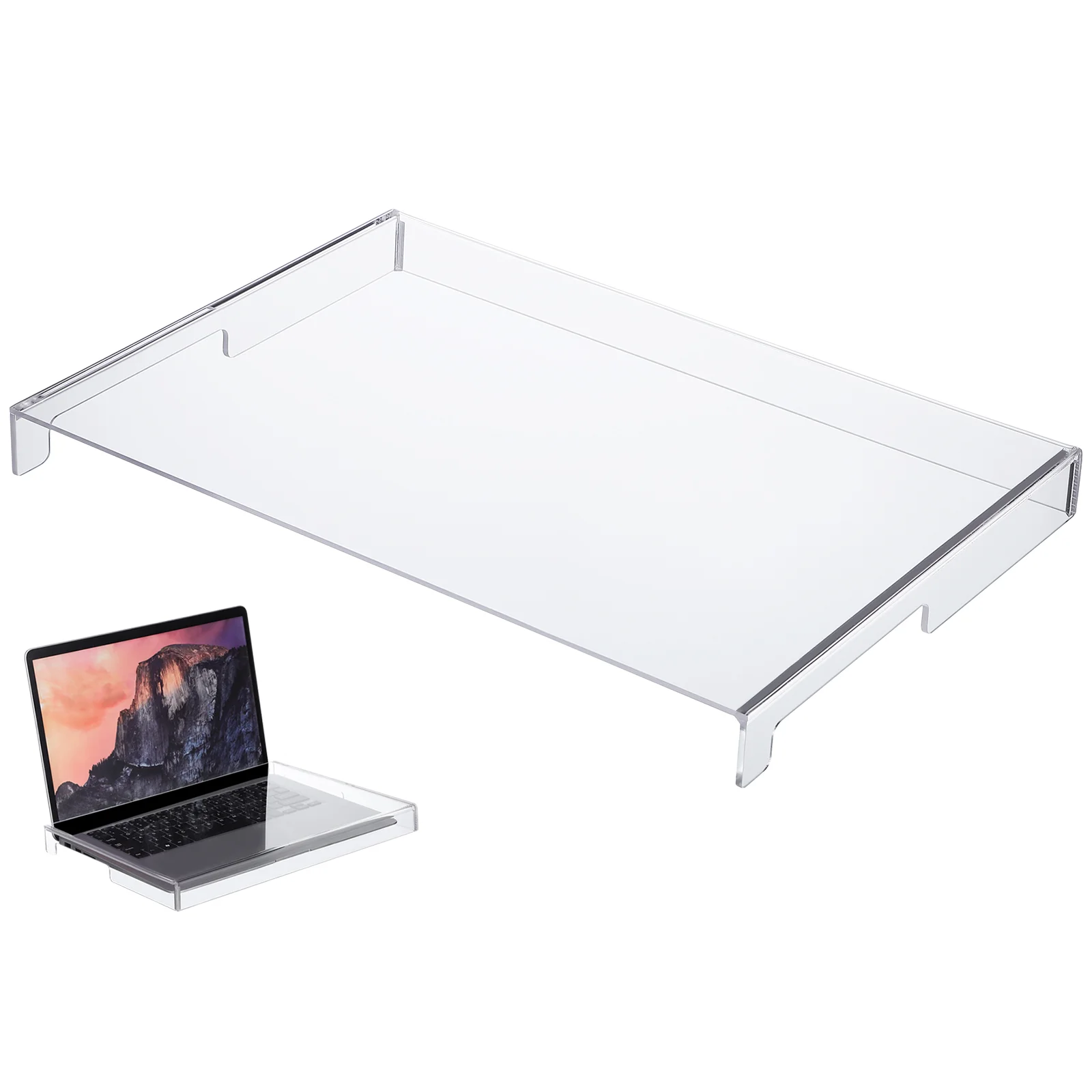 

Acrylic Keyboard Protector Protective Cover Versatile Transparent Keyboard Cover Anti-Dust Clear Protector Office Dust-Proof