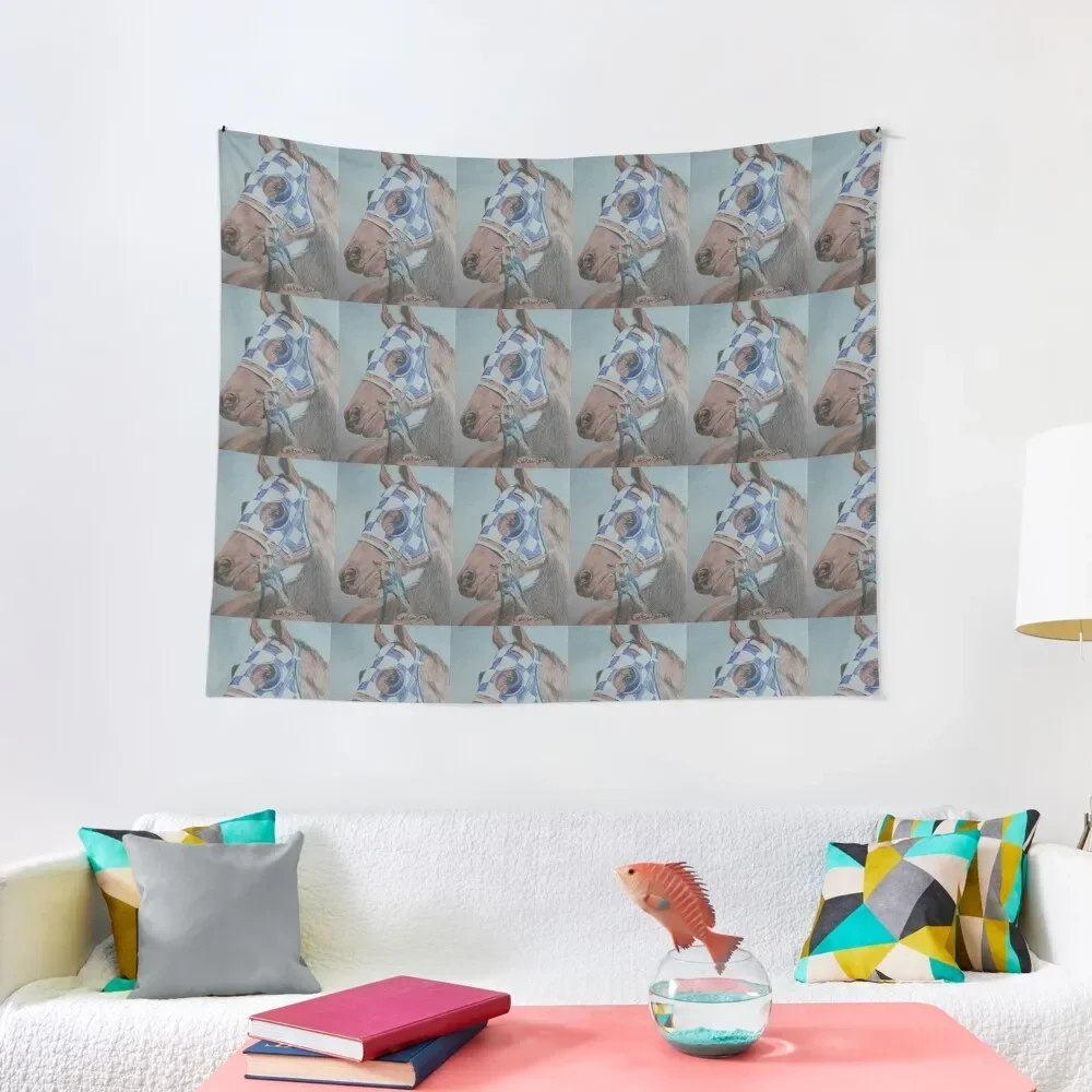 

Beautiful Secretariat Tapestry Wall Carpet Aesthetic Room Decor Tapestry