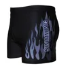Men Swimwear Swimsuit Mens Swim Shorts Bathing Suit Swimming Pool Trunks Beach Briefs Flame Boxer Badpak maillot de bain homme 3