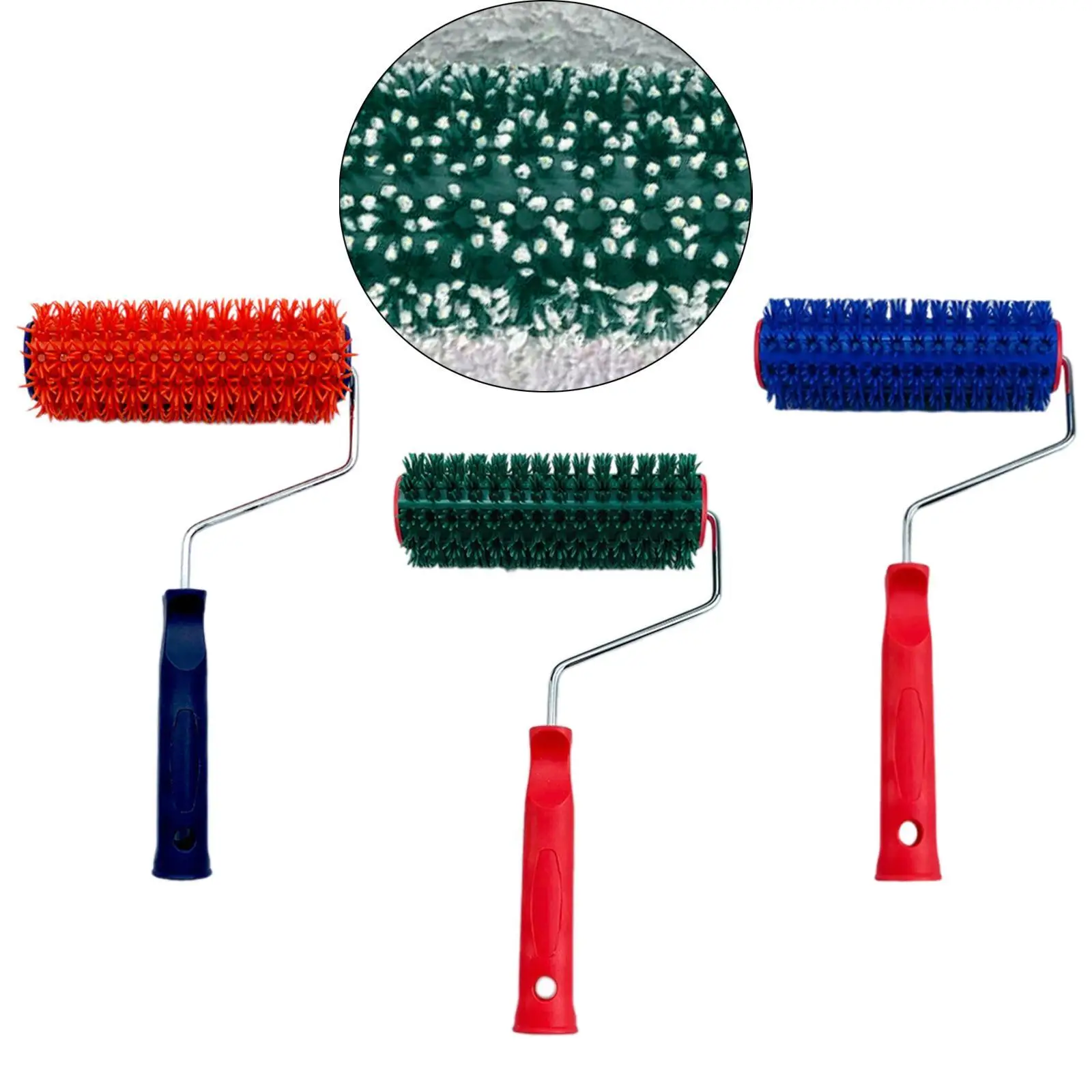 Decorative Paint Roller Household Wall Painting Brush for DIY Texture Pattern Roller for Home and Furniture Art